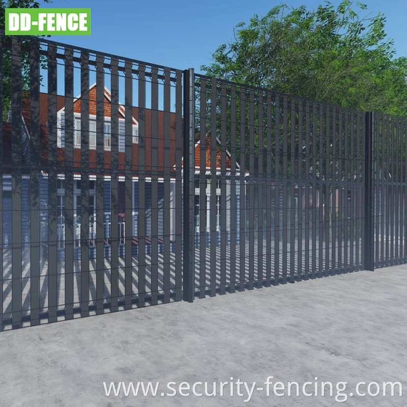 Home Outdoor Decorative Metal 3D Curved Welded Wire Mesh Privacy Garden Fence for Fence Panel